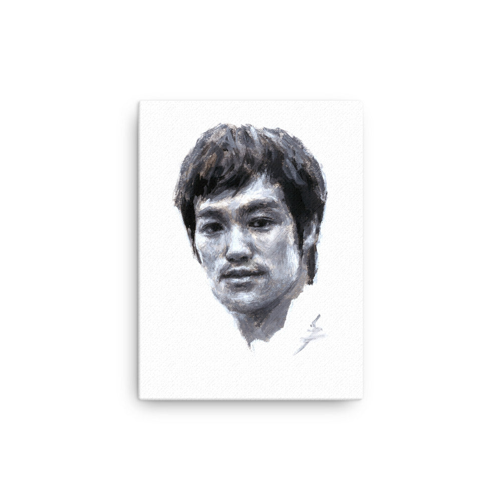 "Snazzybruce" Bruce Lee Painting . Canvas