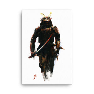 "Samurai"  (Samurai Painting), Canvas