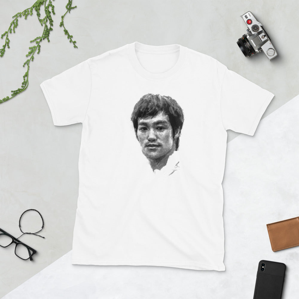 Bruce Lee Painting  Short-Sleeve Unisex T-Shirt